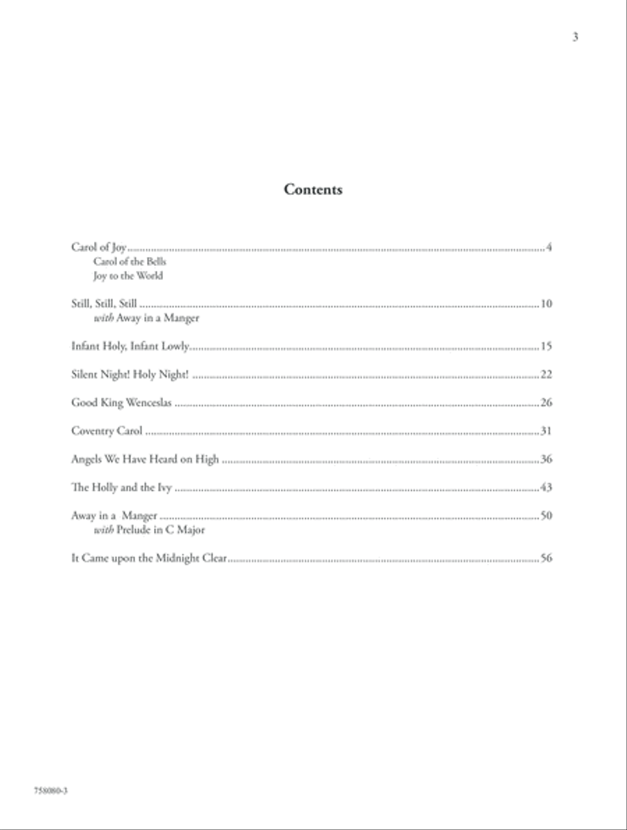 A Still and Silent Night (Digital Delivery) Piano Solo scores gallery preview page 3
