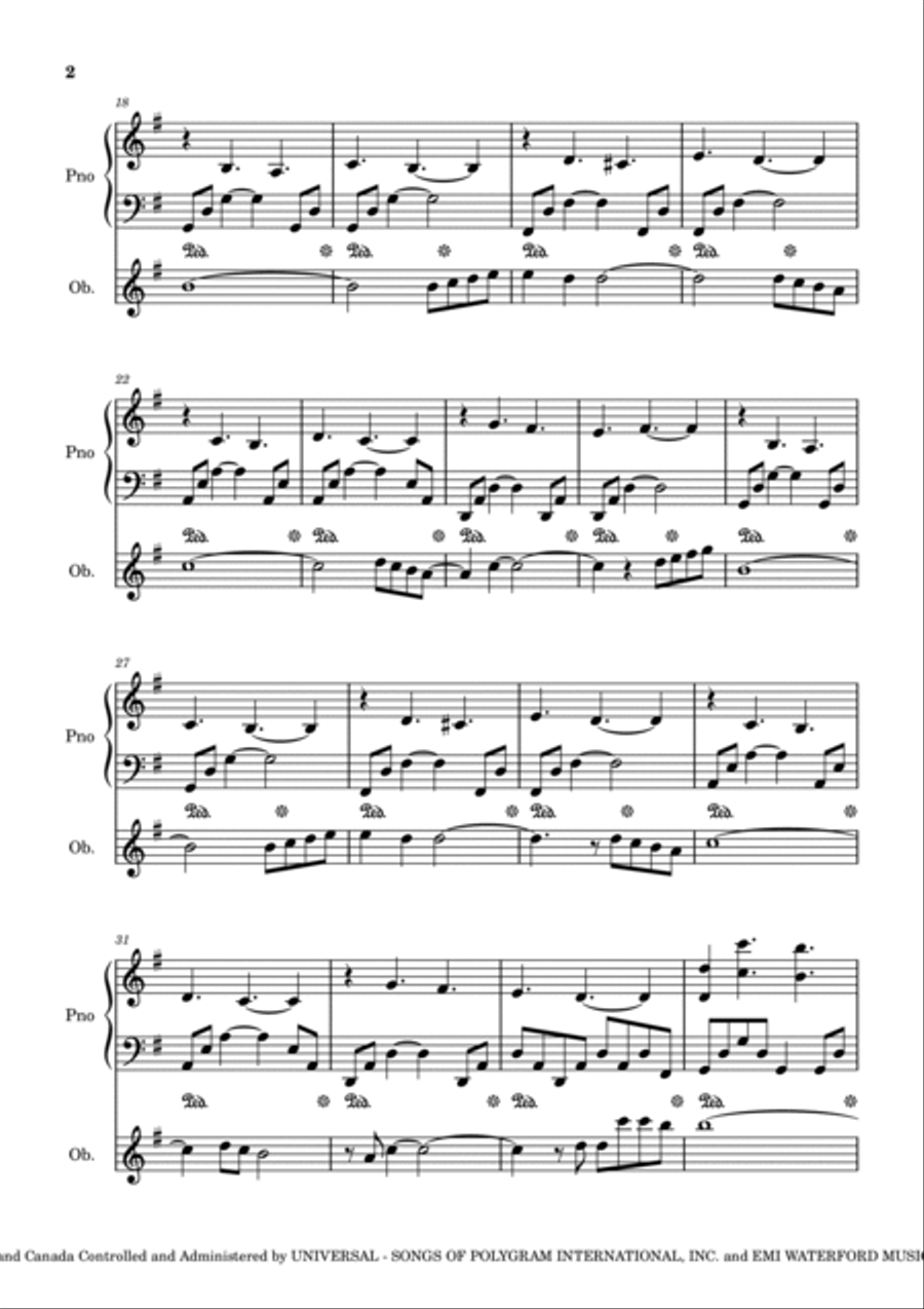 The Winner Takes It All Piano scores gallery preview page 2
