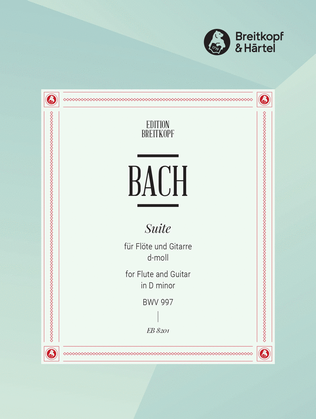 Book cover for Partita in C minor BWV 997