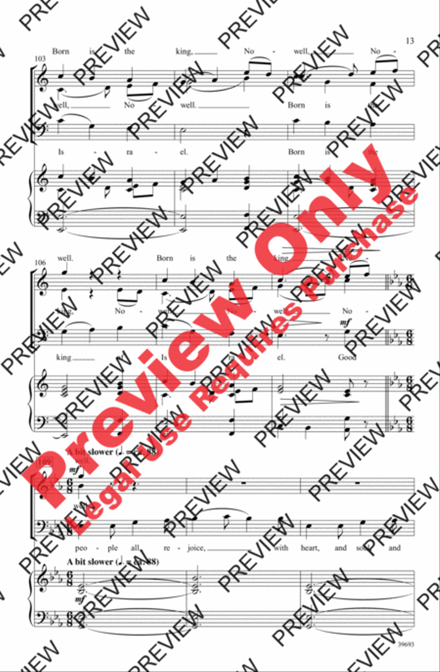 A Holst Christmas A Holst Christmas 3-Part scores gallery preview page 13