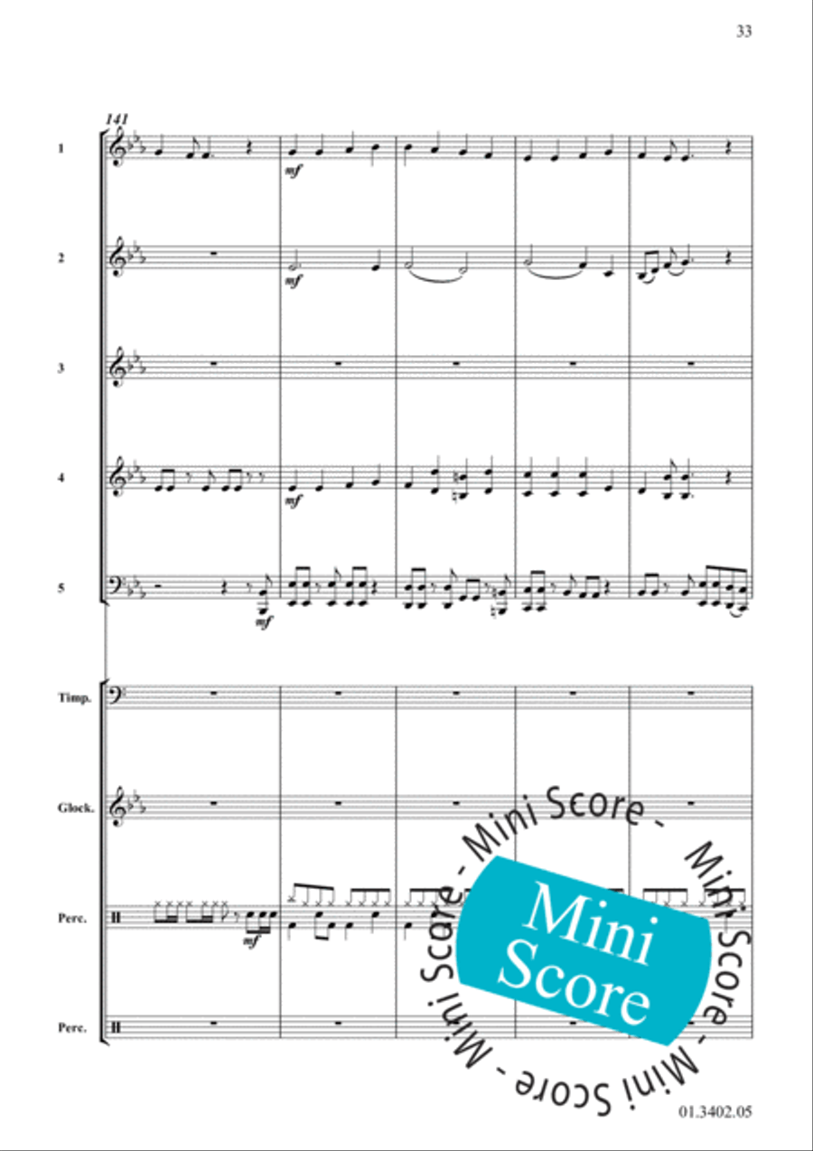 The Great Beethoven Bonanza Concert Band scores gallery preview page 37