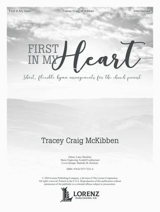 Book cover for First in My Heart