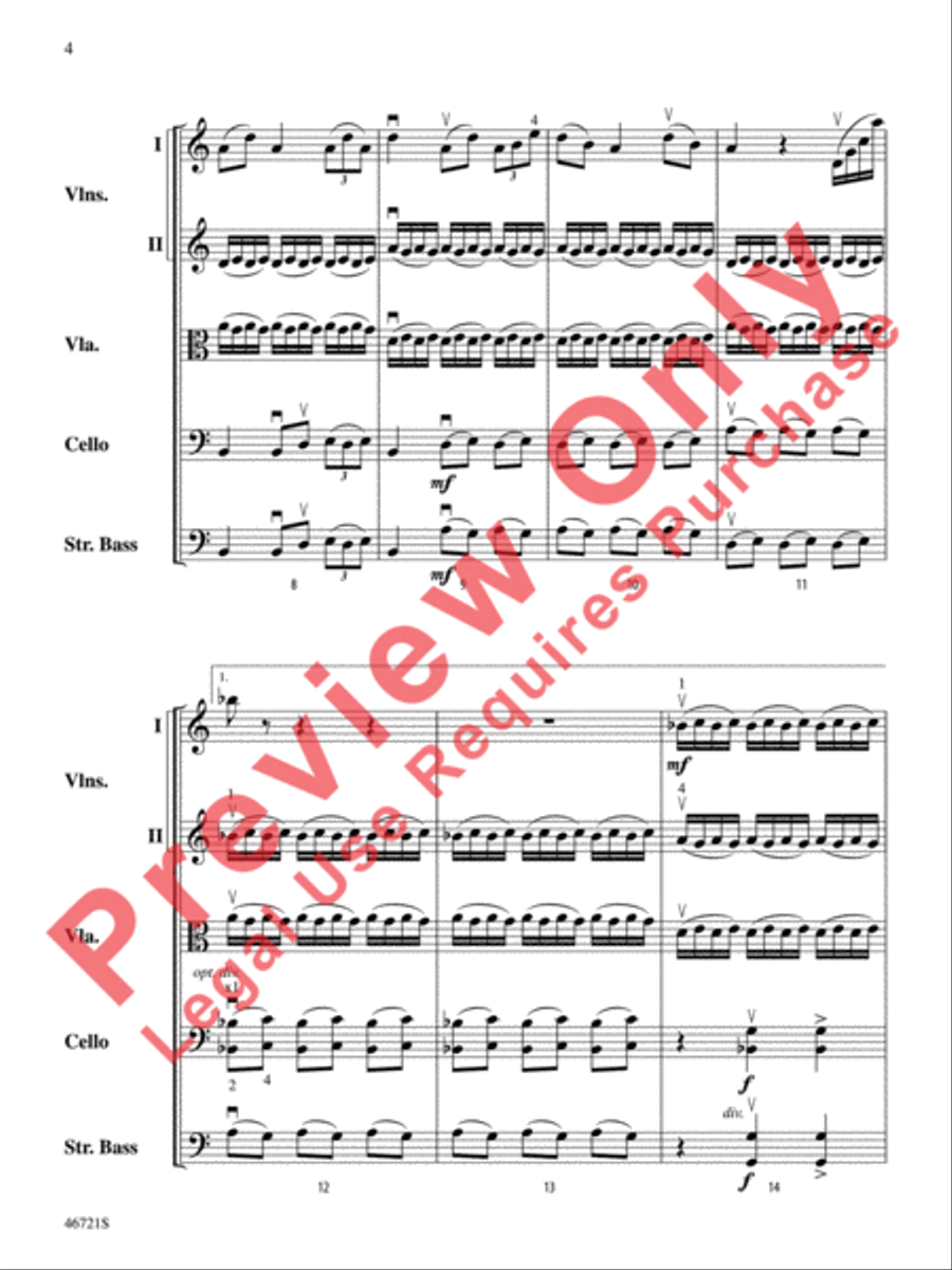 Petrushka String Orchestra scores gallery preview page 5