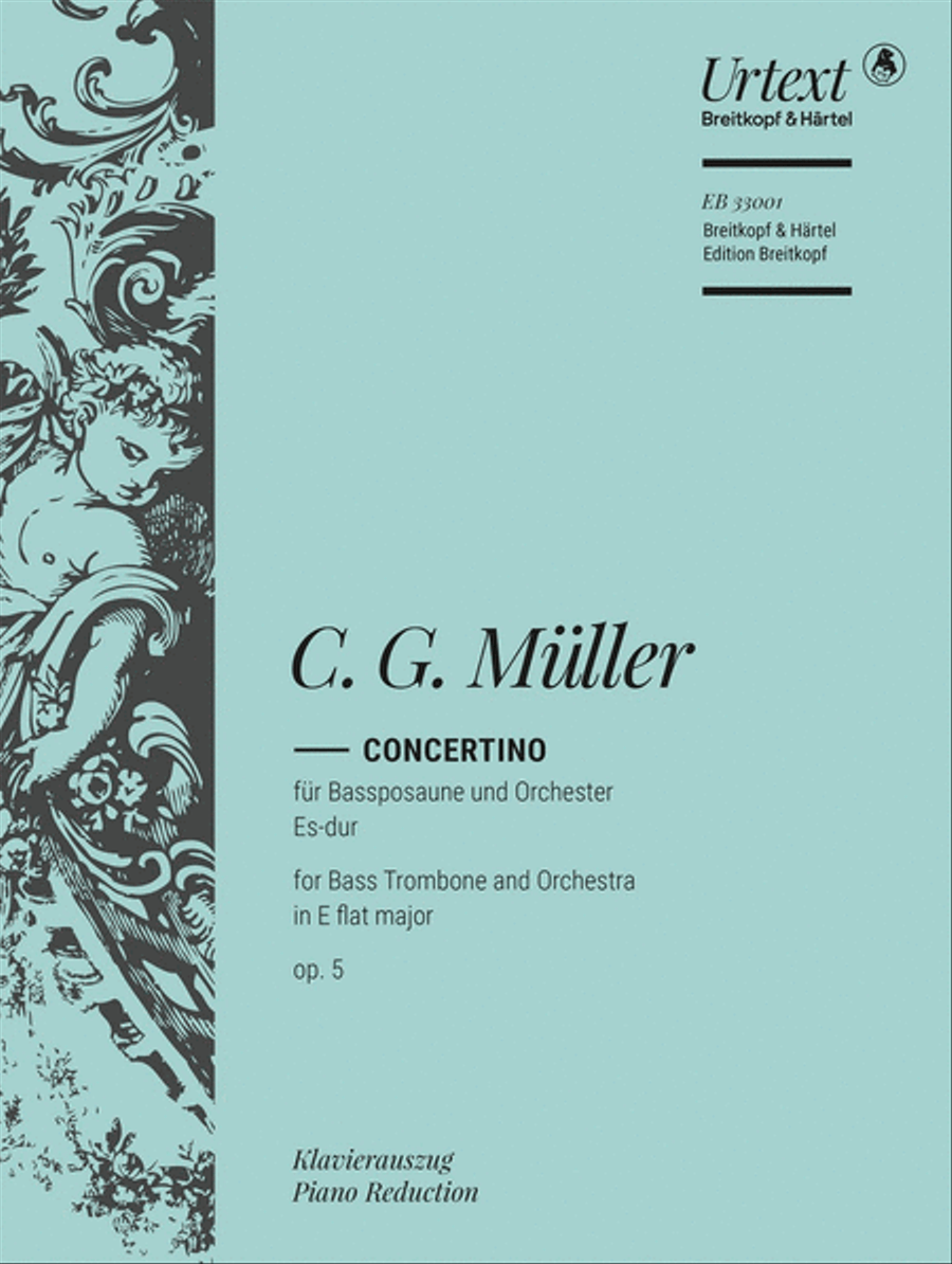 Concertino in E flat major Op. 5 Trombone scores gallery preview page 1