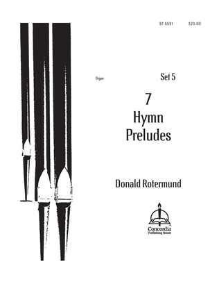 Book cover for Seven Hymn Preludes, Set 5
