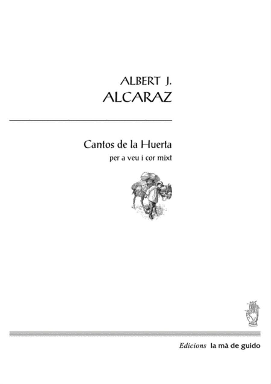 Cantos de la Huerta 4-Part scores gallery preview page 1