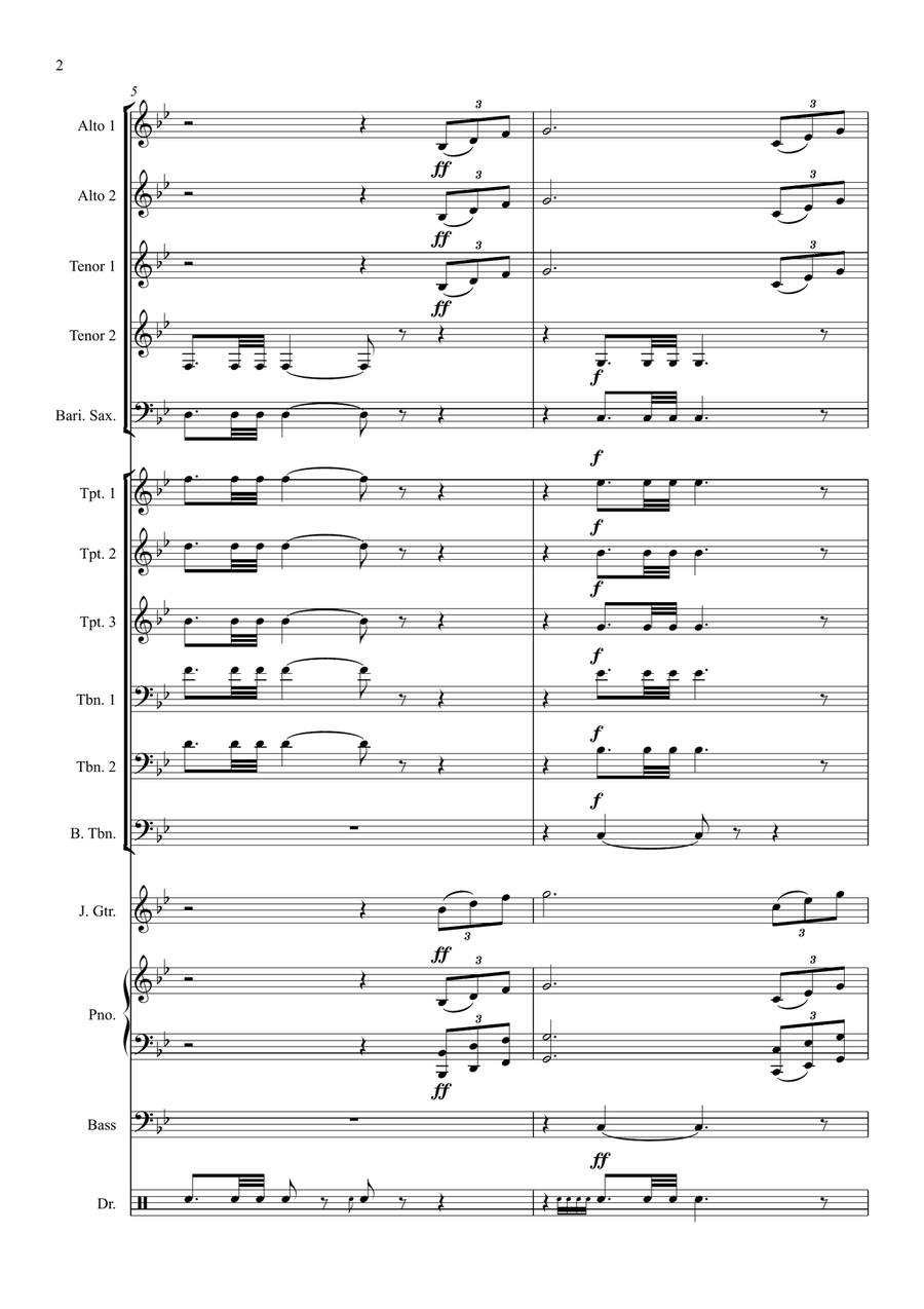 Twentieth Century Fox Trademark Small Ensemble scores gallery preview page 3