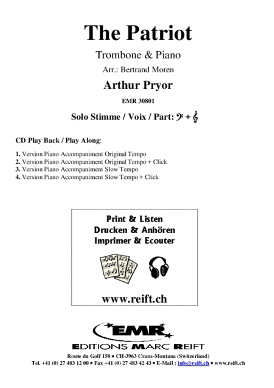 The Patriot Piano Accompaniment scores gallery preview page 2