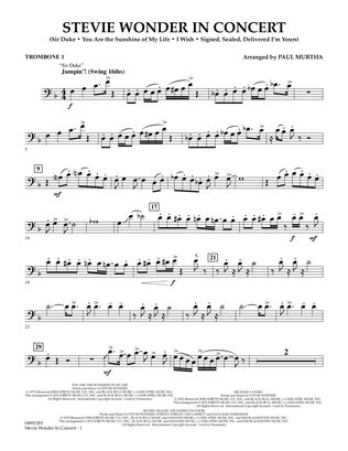 Stevie Wonder In Concert - Trombone 1