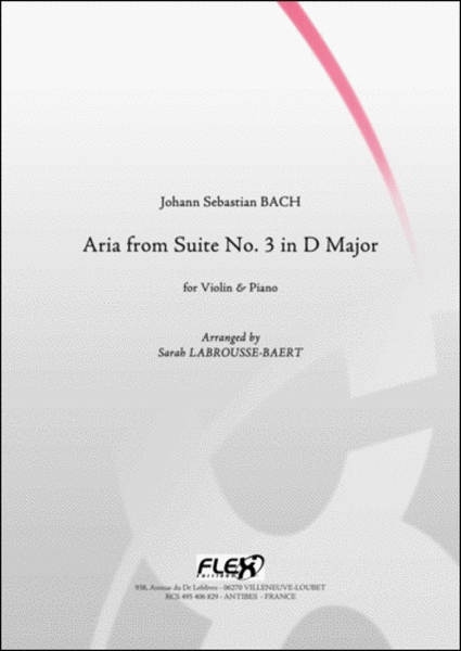 Aria From Suite No. 3 In D Major image number null