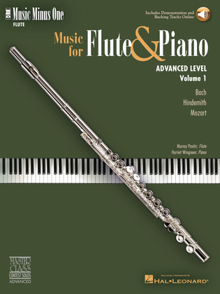 Book cover for Advanced Flute Solos – Volume 1
