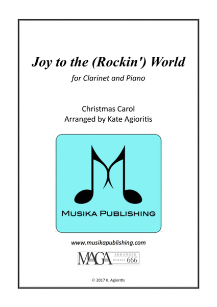 Joy to the (Rockin') World - Clarinet and Piano image number null