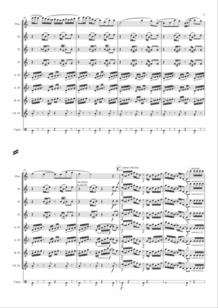 Plastic Soup Woodwind Ensemble scores gallery preview page 5