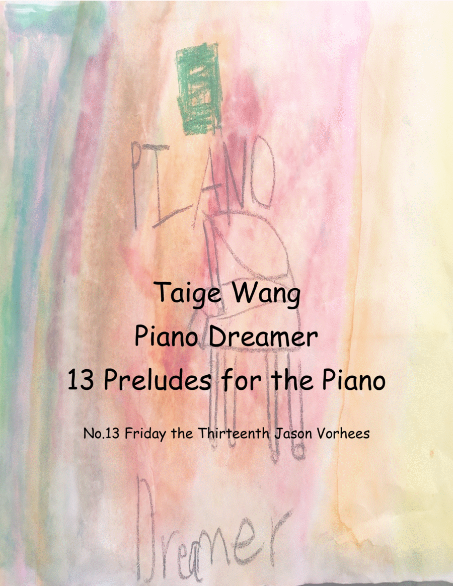 Piano Dreamer- 13 Preludes for the Piano-No.13 Friday the Thirteenth Piano Solo scores gallery preview page 1