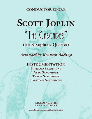 Joplin - “The Cascades” (for Saxophone Quartet SATB)