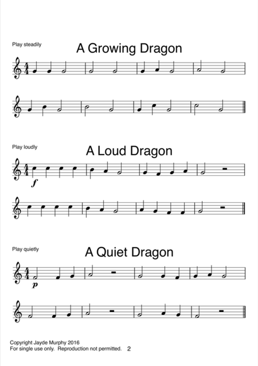 Dragon Tales for Flute