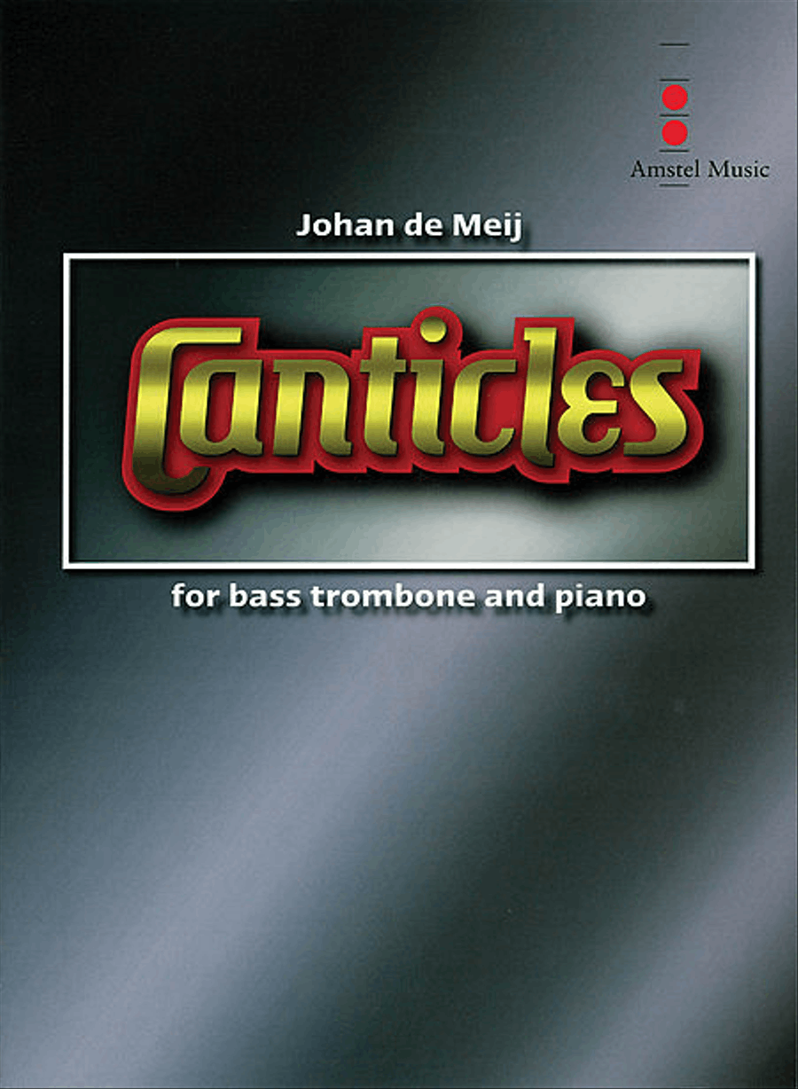 Canticles for Bass Trombone & Wind Orchestra Concert Band scores gallery preview page 1