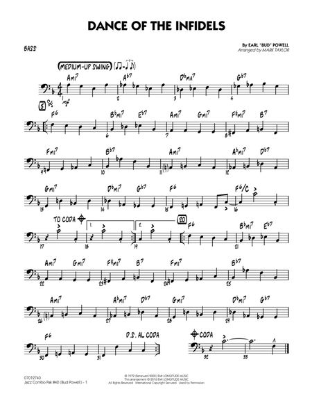 Jazz Combo Pak #42 (Bud Powell) - Bass