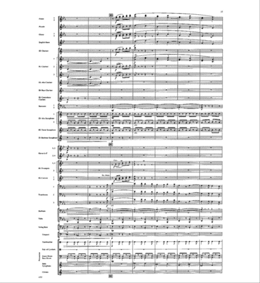 Funiculi, Funicula Concert Band scores gallery preview page 14