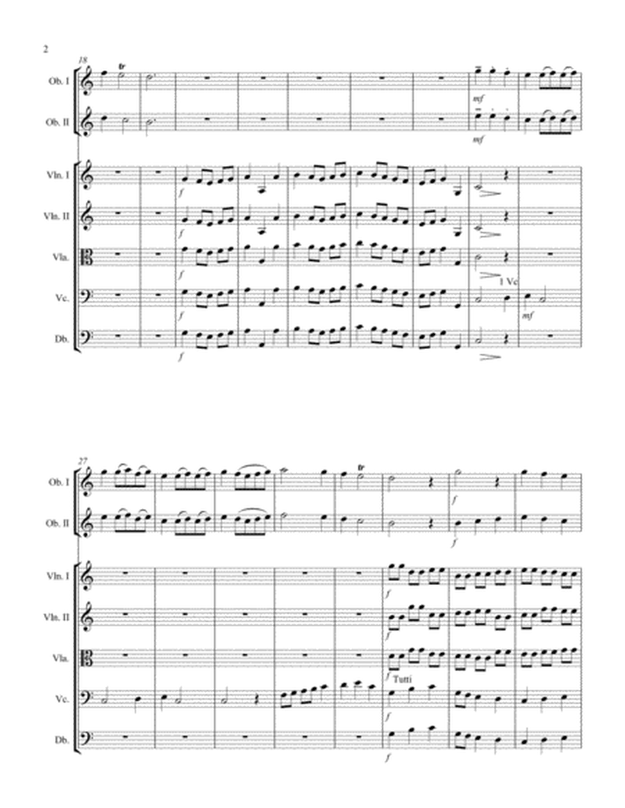 Concerto for Two Oboes in C Major, Op. 7 No. 2 and String Orchestra