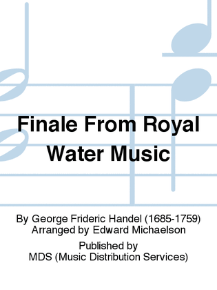 Finale from Royal Water Music