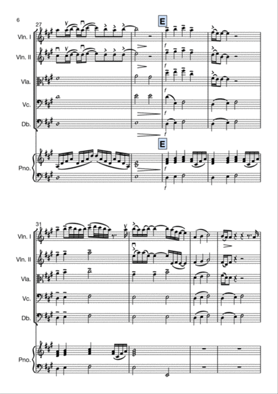 Nightingale Large Ensemble scores gallery preview page 6