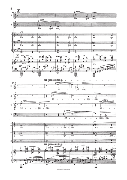 Requiem Movement Op. 145A