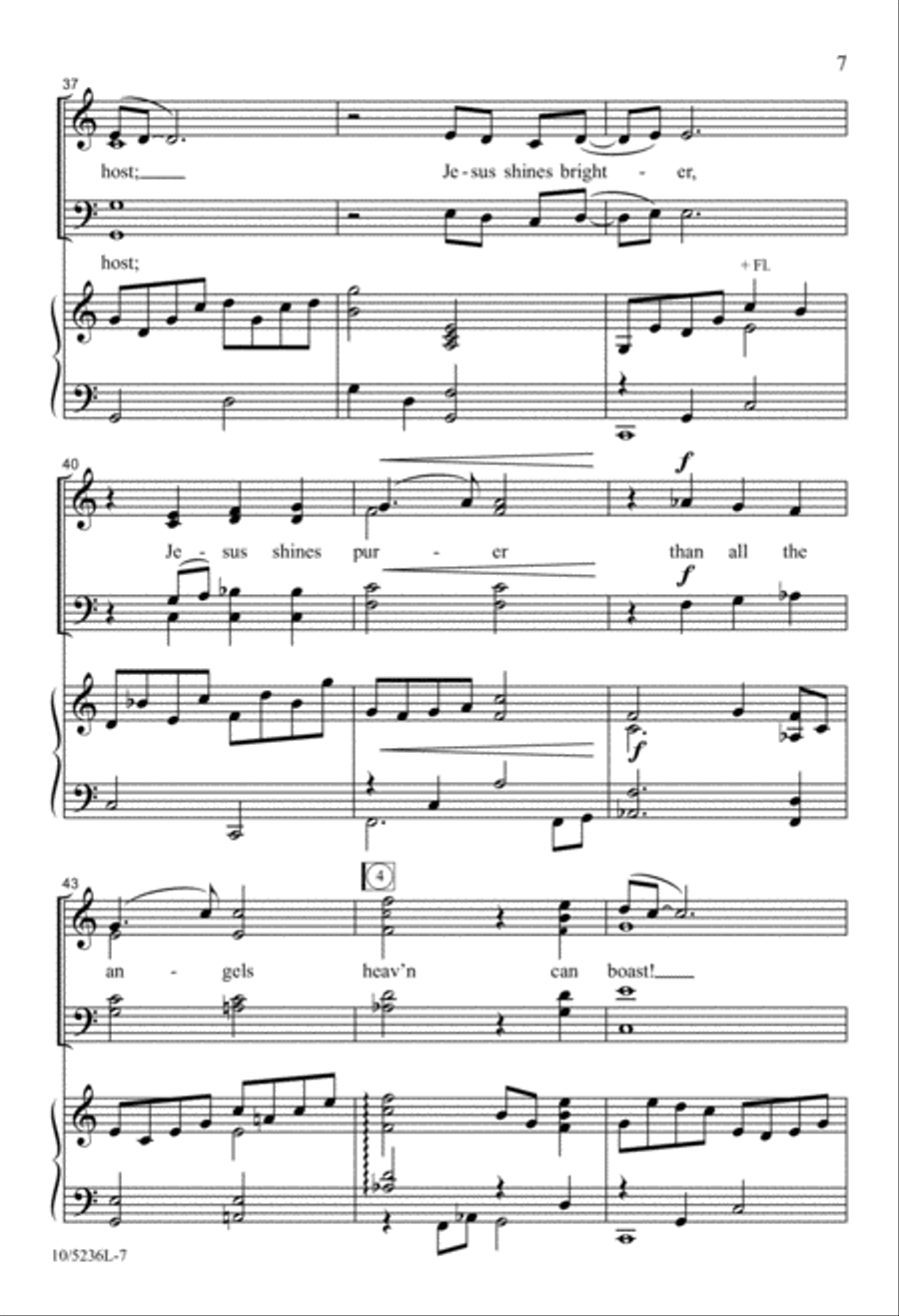 My Glory, Joy, and Crown! 4-Part scores gallery preview page 6