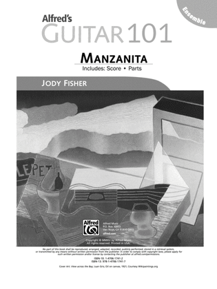 Alfred's Guitar 101, Ensemble: Manzanita: Score
