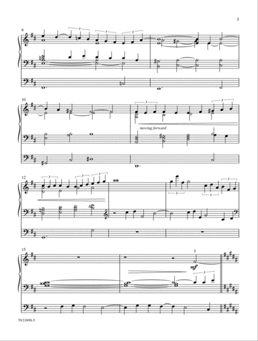 Peace Like a River Organ Solo scores gallery preview page 4