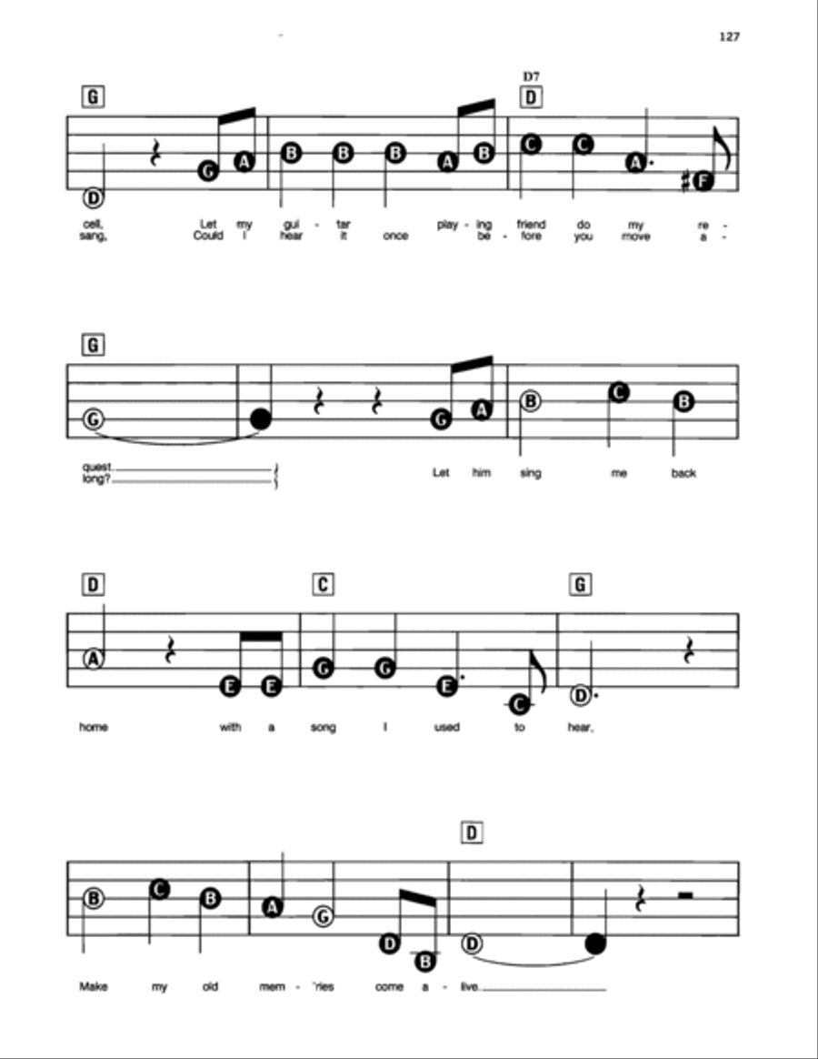 Sing Me Back Home Sing Me Back Home Score scores gallery preview page 2
