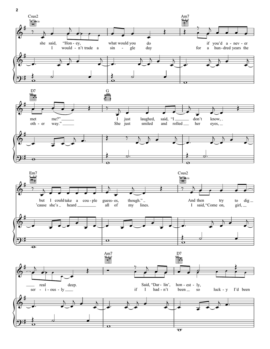 A Woman Like You Acoustic Guitar scores gallery preview page 2