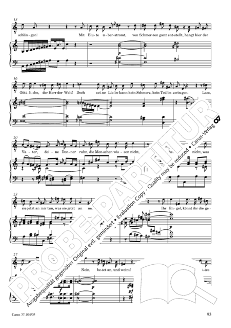 Ein Lammlein geht und tragt die Schuld 4-Part scores gallery preview page 94