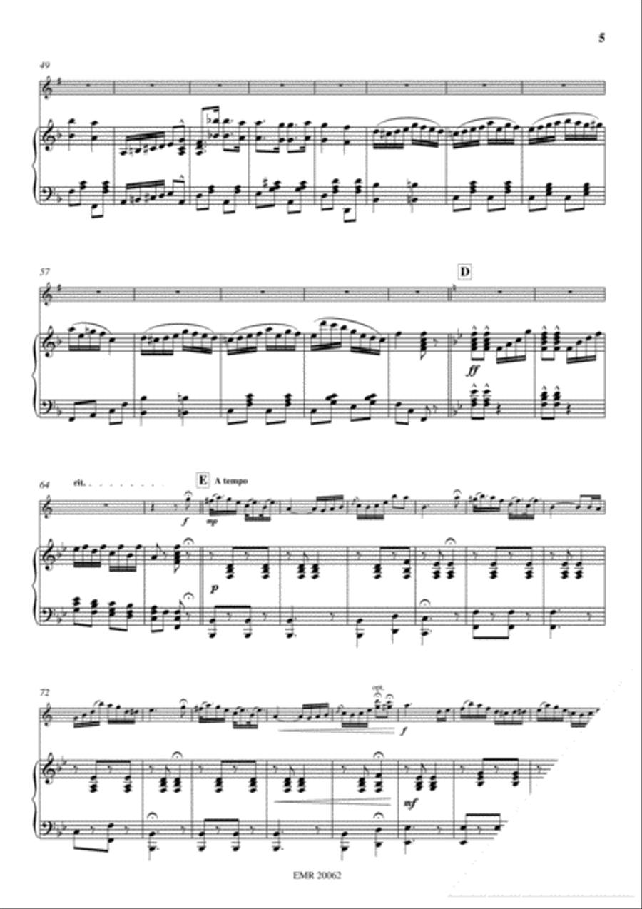 The Patriot Tenor Saxophone scores gallery preview page 5