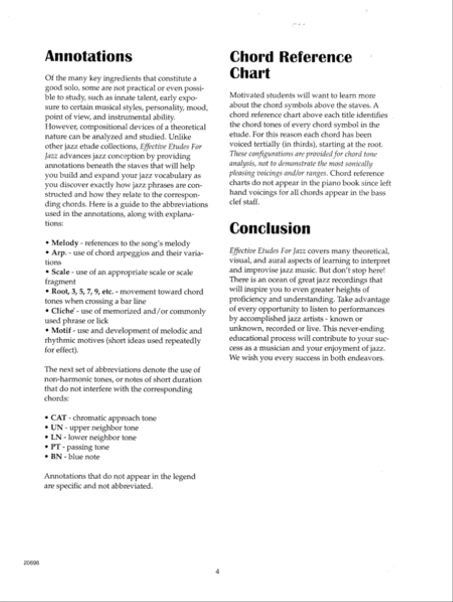 Effective Etudes For Jazz - Trombone - Book with MP3 Downloads Jazz Ensemble scores gallery preview page 5