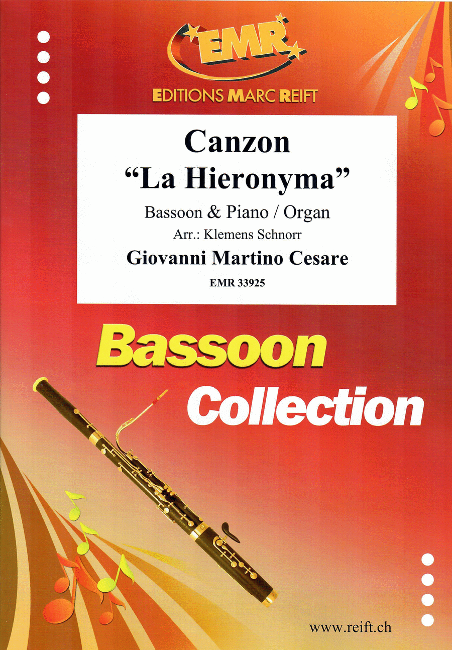 Canzon Bassoon Solo scores gallery preview page 1