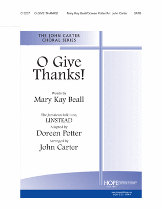 Book cover for O Give Thanks!
