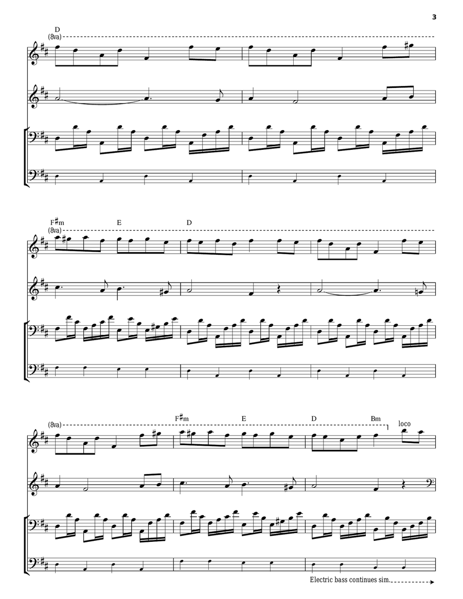 Popcorn Piano scores gallery preview page 3