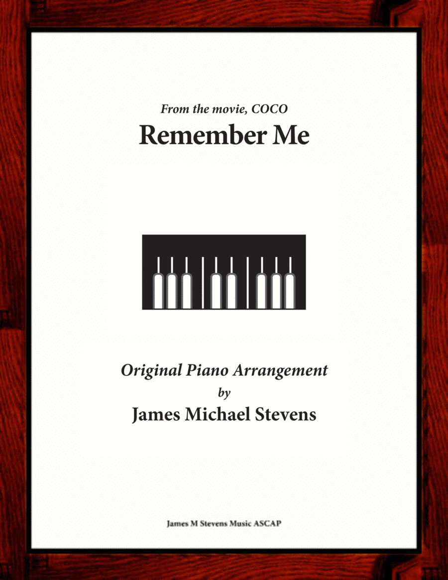 Remember Me (lullaby) Piano Solo scores gallery preview page 1