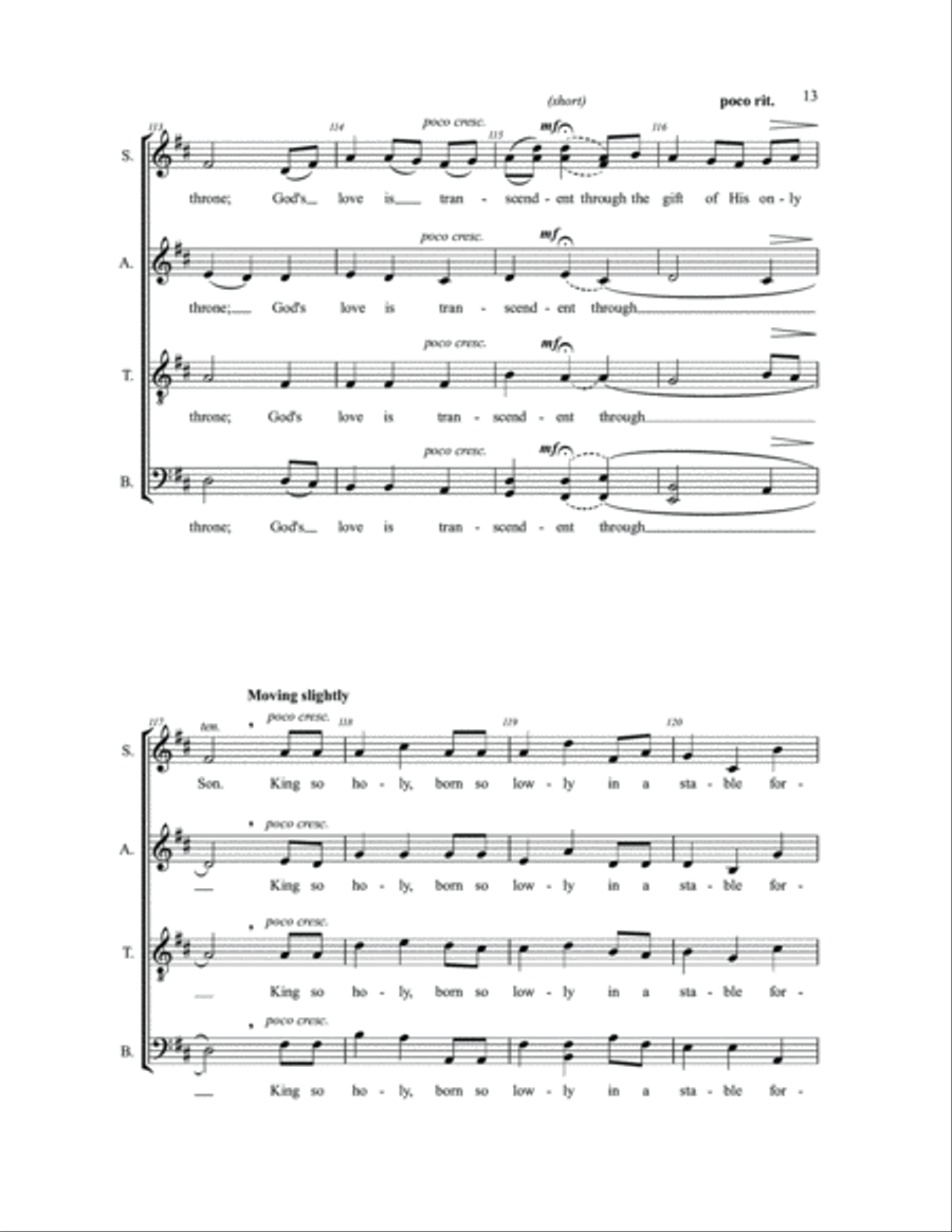 Yodel Carol Yodel Carol 4-Part scores gallery preview page 12