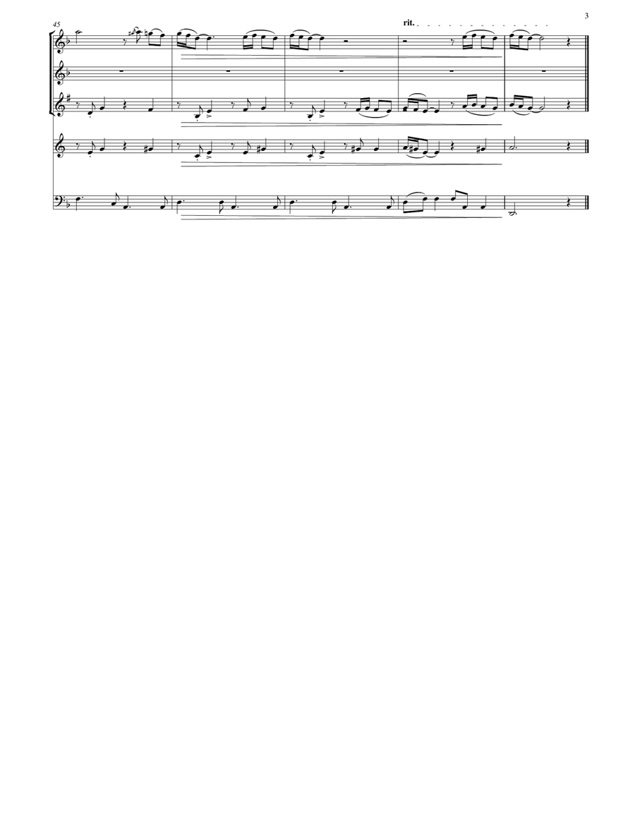 El Condor Pasa: Wind Quintet Woodwind Quintet scores gallery preview page 4