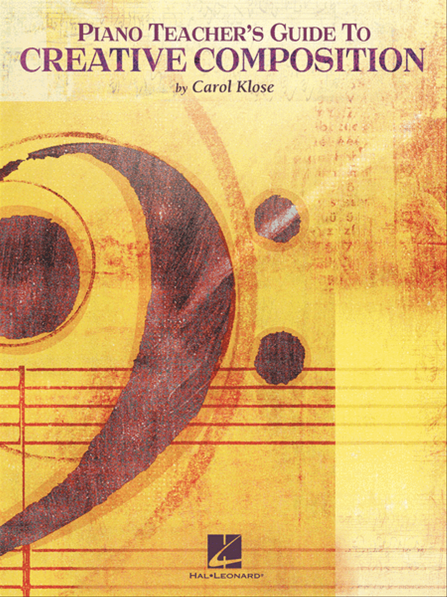 Book cover for Piano Teacher's Guide to Creative Composition