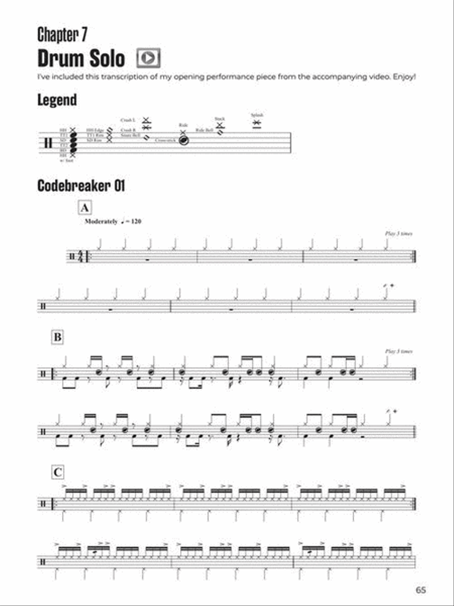 The Total Drummer The Total Drummer Drum Set scores gallery preview page 14