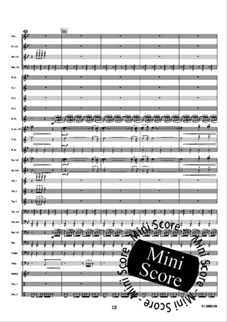 Floris Concert Band scores gallery preview page 16