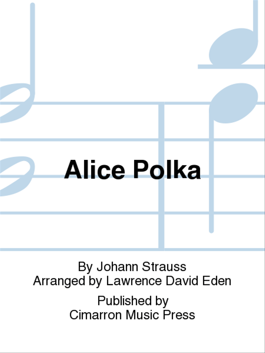 Alice Polka Brass Quintet scores gallery preview page 1