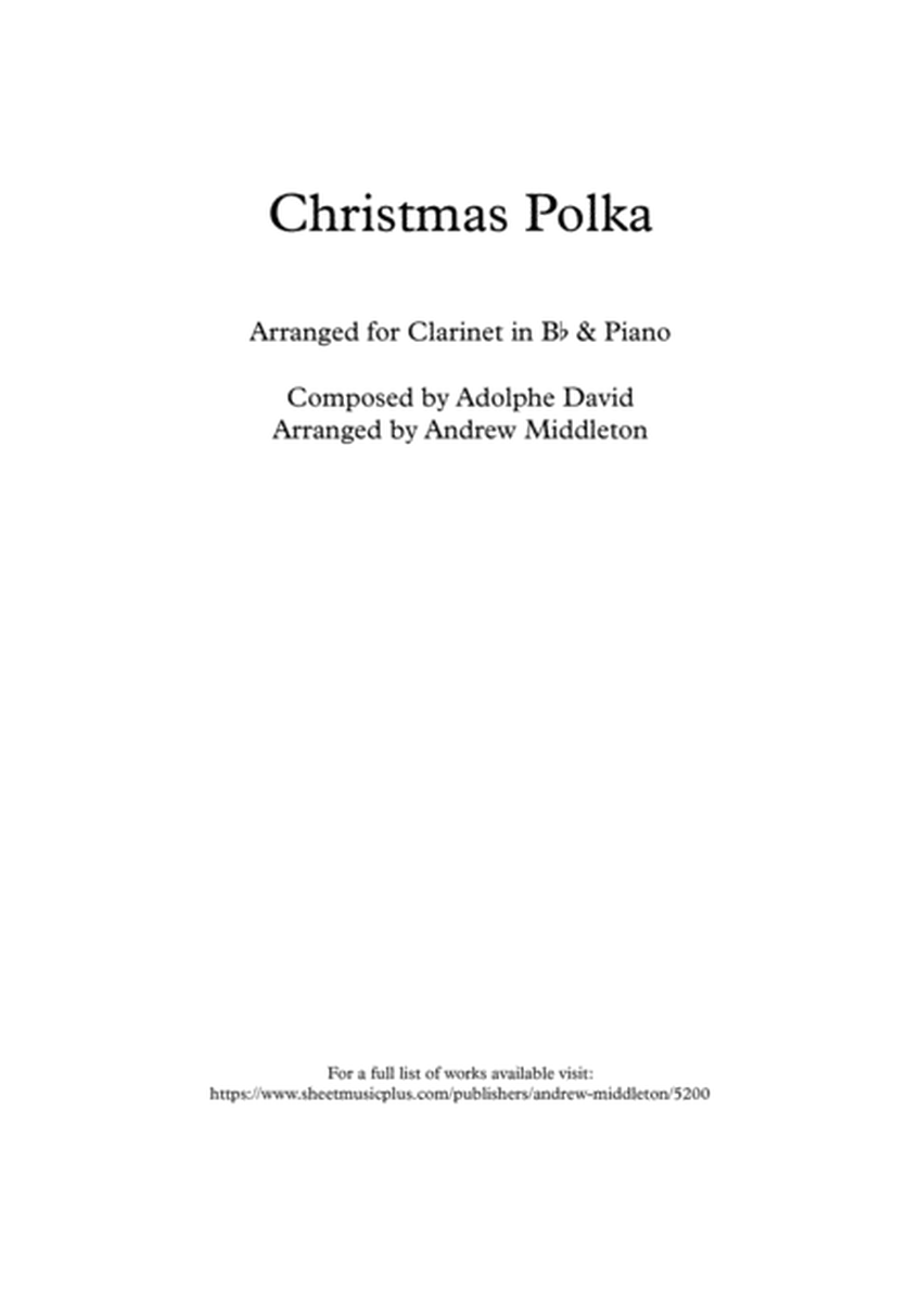 Christmas Polka for Clarinet and Piano
