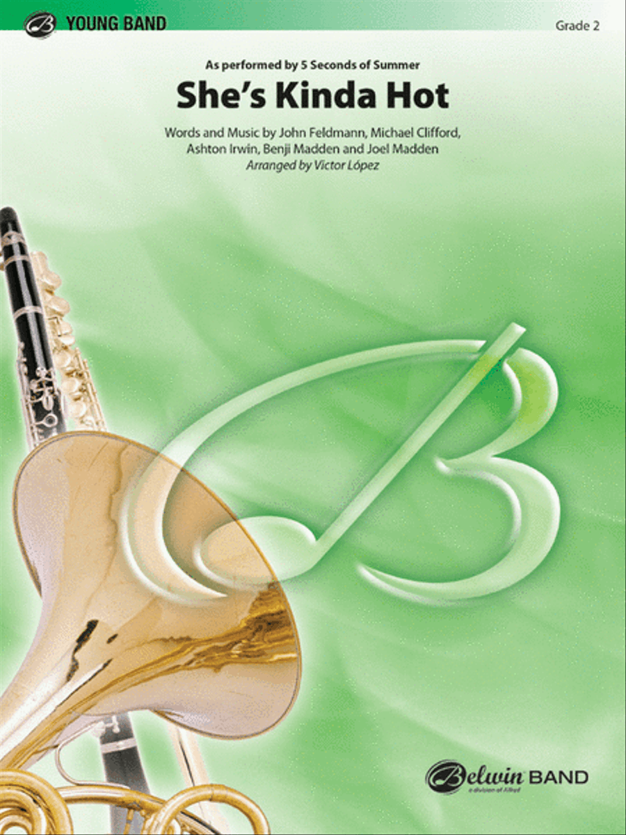 She's Kinda Hot Concert Band scores gallery preview page 1