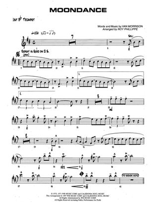 Moondance: 1st B-flat Trumpet