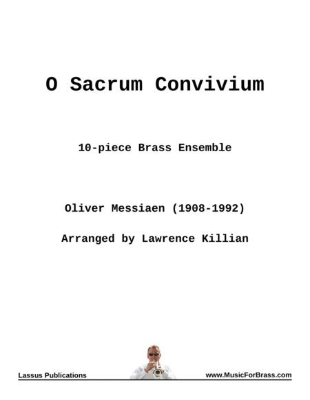 O Sacrum Convivium! image number null