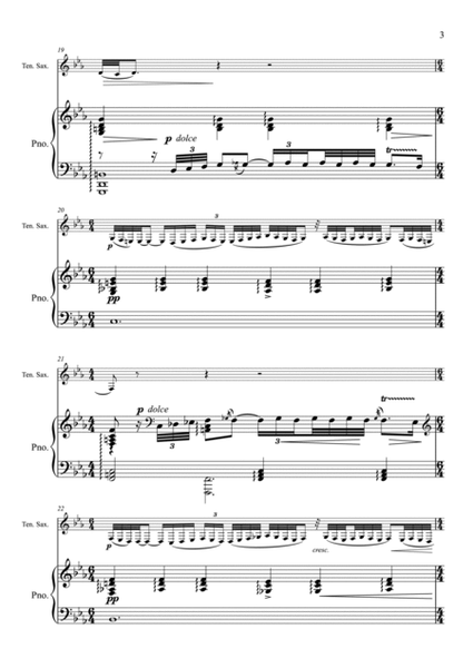 Adagio Aranjeuz - Tenor Saxophone & Piano image number null